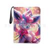 Binder de Colección de Tarjetas Pokemon de 4 Rejillas y 9 Ranuras para Dropshipping Transfronterizo, Binder de Colección con Cremallera de Color Sólido, Bolsa Binder de Almacenamiento de Tarjetas de Hojas Sueltas