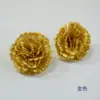 Flor de Clavel Simulación 9cm Clavel Flor de Caléndula Regalo Día de la Madre Día del Maestro Corona de Flores DIY