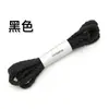Cuerda de Algodón Colorida de 5 mm Hecha a Mano para DIY Cuerda de Algodón Trenzada Paquete de Cuerda de Unión Multihilo Bolsillo con Solapa Cordón para Pantalones Cuerda para Sombrero