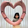 Nuevo Marco de Fotos de Amor Hueco de 40 pulgadas Globo de Película de Aluminio Decoración para Fiesta de Cumpleaños de Bebé Accesorios para Fotos de Boda