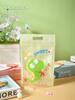 Bolsa autosellable con dibujos animados, bolsa crujiente con copos de nieve, bolsa para hornear galletas, turrón, bolsa independiente, bolsa para dulces, bolsa sellada con cremallera