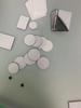 Adhesivo Acrílico Transparente de Doble Cara Adhesivo Fuerte de Espuma de Doble Cara Adhesivo de Esponja Adorno Redondo Movible Adhesivo Nano sin Rastro