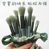 13 brochas de maquillaje nube verde cuatro estaciones nube verde juego de brochas de maquillaje brocha para sombra de ojos brocha para base brocha para rubor delineador de ojos