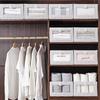 Caja de Almacenamiento Plegable sin Tapa, Caja para Artículos Varios, Caja para Guardar Juguetes, Caja de Almacenamiento Transparente para Escritorio, Caja Organizadora de Ropa