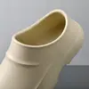 Zapatos de chef Eva con tacón, pantuflas de algodón impermeables, zapatos de cocina para parejas, sandalias sin cordones, zapatos cerrados antideslizantes y a prueba de salpicaduras