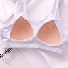 Venta Directa de Fábrica de Sujetadores de Algodón para Mujeres de Mediana Edad y Mayores, Ropa Interior Fina Tipo Chaleco para Personas Mayores, Sujetadores de Talla Grande sin Aros