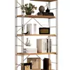 Novo Modelo Rack de Armazenamento de Chão para Sala de Estar Quarto Estilo Japonês Rack de Armazenamento com Eixo Óptico para Cozinha Micro-ondas Rack de Armazenamento para Armazém
