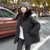 Chaqueta de Algodón Talla Grande para Mujer Estilo Nuevo Super Bonita Chaqueta Acolchada de Algodón Ropa de Abrigo de Invierno Ropa de Algodón