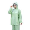 Conjunto de Impermeable y Pantalón de Lluvia para Protección de Cuerpo Completo Contra Lluvia Fuerte, Adecuado para Conducir Motocicleta Eléctrica, Reparto y Recolección de Té