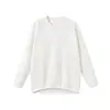 Tejido de gofre clásico Otoño e Invierno Pareja Ligero de gofre Manga larga Básico Cuello redondo Camiseta interior 9835