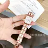 Estilo Tweed Reloj de Cubo de Azúcar de Segunda Mano Correa Trenzada Negra Dorada Moda Retro Reloj de Cuarzo Reloj de Segunda Mano Reloj Danaleno