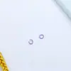 1,2 * 8mm anel aberto de cor pintada anel de conexão chaveiro anel de conexão de ferro material de anel para pendurar diy feito à mão