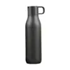 Garrafa de Água Esportiva Transfronteiriça de Aço Inoxidável 304 Copo Isolado de Aço Inoxidável Cor Sólida Portátil com Alça Flip-Top Copo Térmico Atacado
