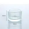 5535 Portavelas de Taza de Té de Grano Fino Frasco Taza de Vela Popular de Amazon Taza de Vidrio para Aromaterapia Lista para la Venta