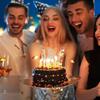 Nueva moda cumpleaños boda joyería tarjeta de pastel número 0-9 aleación Diamante enchufe fabricantes al por mayor