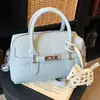 Bolso Boston Retro de Alta Gama Transfronterizo para Mujer 2026 Nuevo Bolso de Mano de Moda Bolso de Hombro Bolso Cruzado Simple para Viajes