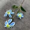 Nueva Impresión 3D Flor de Lirio de Fuego de Simulación Flor de Boda Flor de Boda Decoración Suave Material de Flor de Alta Gama Flor Artificial