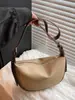 Bolso de Moda tipo Dumpling para Mujer, Nuevo Estilo Coreano Versátil Bolso Cruzado, Popular Bolso de Hombro Transfronterizo de Cuero Suave PU, Bolso de Axila