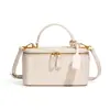 Bolso Caja de Gama Alta Estilo Chanel, Nuevo Neceser de Mano, Bolso Tejido de Moda, Bolso Pequeño Cuadrado Cruzado de Hombro Único para Mujer