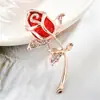 Broche Pin Corea del Sur Accesorios Vintage Corsage para Mujer Bufanda de Seda Linda Hebilla de Chal Broche Decoración Temperamento Japonés y Coreano
