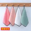 Paño de cocina a cuadros de piña para limpieza de cocina, paño para platos de terciopelo de coral, toalla absorbente a cuadros de piña, paño para platos, color aleatorio