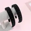 Diadema transfronteriza de Amazon, franela negra, diadema Cielo Estrellado, top alto de Calavera, diadema para lavar la cara y presionar el cabello, venta al por mayor