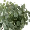 Amazon Transfronterizo Hoja de Dinero Hecho a Mano Tallo Único Decoración de Boda Planta Verde Flor Artificial Decoración del Hogar