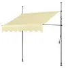 Toldo de loja, sem necessidade de furar, cortina dobrável operada manualmente, toldo retrátil para chuva, toldo de sol para entrada da loja, proteção solar para fachada da loja