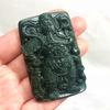 Hetian Jade Safira Pingente Dos Homens Guan Gong Colar Moyu Dragão Marca Hetian Jade Guanyin Buda Pingente Atacado