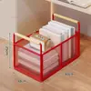 Estante de Almacenamiento para Mochilas Escolares, Caja Móvil de Libros junto a la Mesa, Estante de Almacenamiento para Libros Ilustrados Infantiles, Esencial para el Hogar, Estantería Simple, Atril