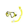 Conjunto de equipamento de snorkel transfronteiriço de duas peças para crianças, meninos e meninas, máscara de snorkel para natação, óculos de mergulho, conjunto de snorkel totalmente seco