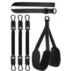 Cinturón de refuerzo para dominadas con barra horizontal, cinturón auxiliar de entrenamiento ajustable, cinturón elástico, equipo de fitness para interiores y hogar para hombres y mujeres