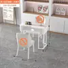 Conjunto de mesa e cadeira para unhas de celebridade da internet da moda, simples, preço especial, econômico, mesa para salão de unhas, estilo japonês, mesa para unhas simples, dupla