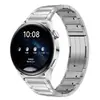 Adecuado para banda de reloj Huawei GT2/3/4/GT5 Samsung watch banda de reloj acero inoxidable guillotina tres bandas de acero 22MM