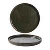 Plato Plano de Cerámica Esmaltada Color Musgo Creativo Retro Americano Vajilla Taza de Café para Bistec Occidental Tazas para Arte Latte Cuencos y Platos de Alto Valor