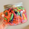 Lindos Scrunchies del Tamaño de un Pulgar para Niñas Pequeñas, Suaves con el Cabello, Bandas Elásticas de Goma, Cuerdas para el Cabello de Anillo de Toalla