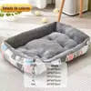 Nido para Gatos, Nido Cerrado para Mascotas, Nido Semi para Perros, Casa para Gatos, Calidez Invernal para Perros Pequeños y Medianos, Adecuado para Todas las Estaciones, Listo para Entrega