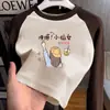 Camada Base Térmica de Fleece com Gola Redonda Infantil Outono Inverno Roupa Íntima para Meninas Camiseta Quente de Manga Longa Escovada para Crianças de Tamanho Médio e Grande