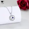Knn-457 Collar de Nudo Celta de Diseño Original para Mujer, Colgante Religioso de Alta Gama Que No Se Desvanece