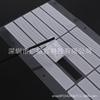 Chasis Blanco Pvc Filtro Antipolvo Refrigeración Salida de Aire Equipo Personalizado con Forma Especial Altavoz Negro Malla Antipolvo para PC