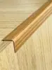 Tiras Protectoras Suaves para Esquinas, Autoadhesivas, Anticolisión, Tiras Decorativas de Borde en Ángulo Recto sin Taladro, Líneas Decorativas de Color Madera PVC para Esquinas Positivas y Negativas