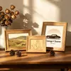 Marco de Fotos Vintage con un Toque de Lujo Ligero y de Alta Gama, Marco Decorativo Hueco para Montar en Pared, Pintura Decorativa para Plantas de Aire, Marco Vacío Estilo Antiguo para Exhibición en Mesa