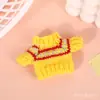 Ropa para muñeca de 10 cm, camiseta de manga corta, chaleco para muñeca, colección de atuendos para muñeca Labubu de 17 cm