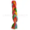 Peruca de Trança Grande Color Block Transfronteiriça Crochet Africano Dreadlocks Trança Jumbo Fibra Sintética Tranças Color Block Tecidas à Mão