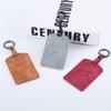 Funda de Tarjeta Llave de Coche Suede para Coche Tarjeta de Acceso Comunitario NFC Tarjeta de Autobús Cubierta Protectora de Identificación