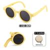 Novas crianças dobráveis óculos de sol ao ar livre silicone UV-prova de óculos de sol meninos e meninas polarizado óculos de sol maré BL5029