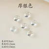 Cuentas Espaciadoras Chapadas en Oro de 24 Quilates para Hacer Joyería, Cuentas de Oración Budista, Accesorios de Material, Cuentas Espaciadoras de Latón que Conservan el Color