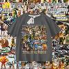 Clásicos de Montaña y Mar Americanos Hombre Palo de Madera Tongtongge Ropa Infantil Marca de Moda Ropa Periférica Traje de Camiseta de Manga Corta y Shorts para Niños Tendencia de Verano