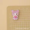 Accesorios de resina de cachorro rosa y gato de dibujos animados para DIY al por mayor, incluyendo pegamento de crema, fundas para teléfono, llaveros y pinzas para el pelo