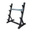 Estante de almacenamiento de barra fija, estante de barra de fitness, estante de barra de levantamiento de pesas, estante de barra para sentadillas en casa, estante de barra curvo, estante para mancuernas